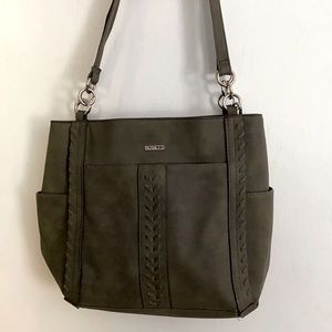 Grey Rosetti Handbag - Lightly Used